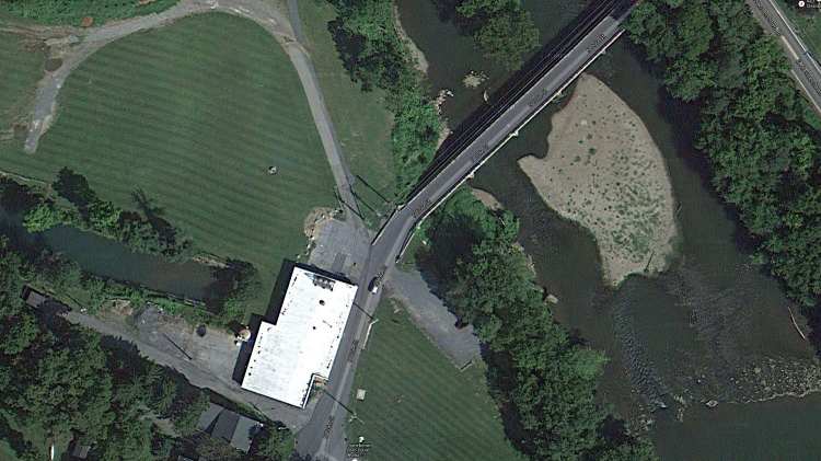 Hummelstown PA water plant - overhead - ca 2013