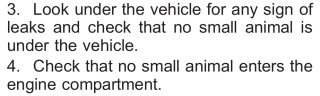 Check for Small Animals