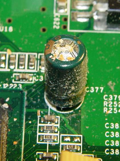 Dell 2300 failed capacitors - 2