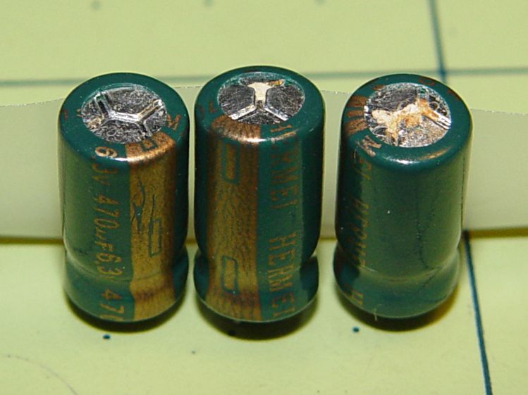 Dell 2300 failed capacitors - grouped