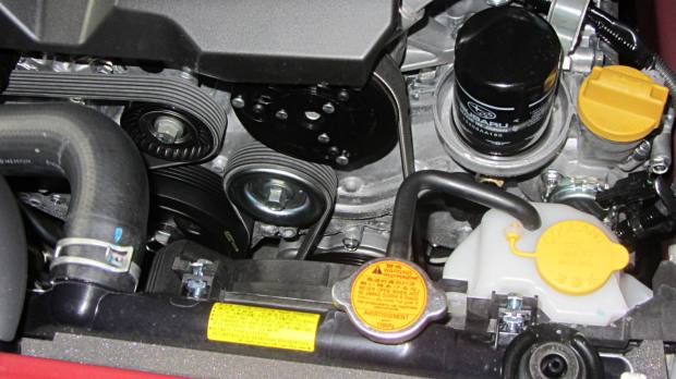 Subaru Forester - belt and oil filter