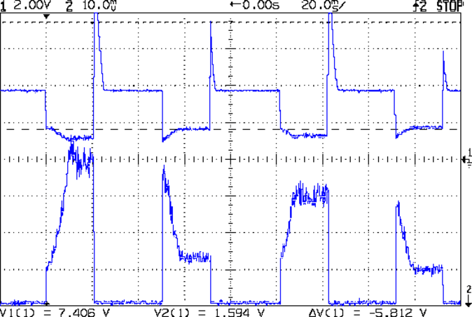 VDS ILED 50 mA div - 200 50 150 25 mA