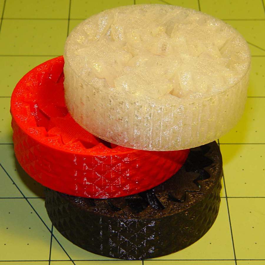 Planetary Gear Bearing - black red natural