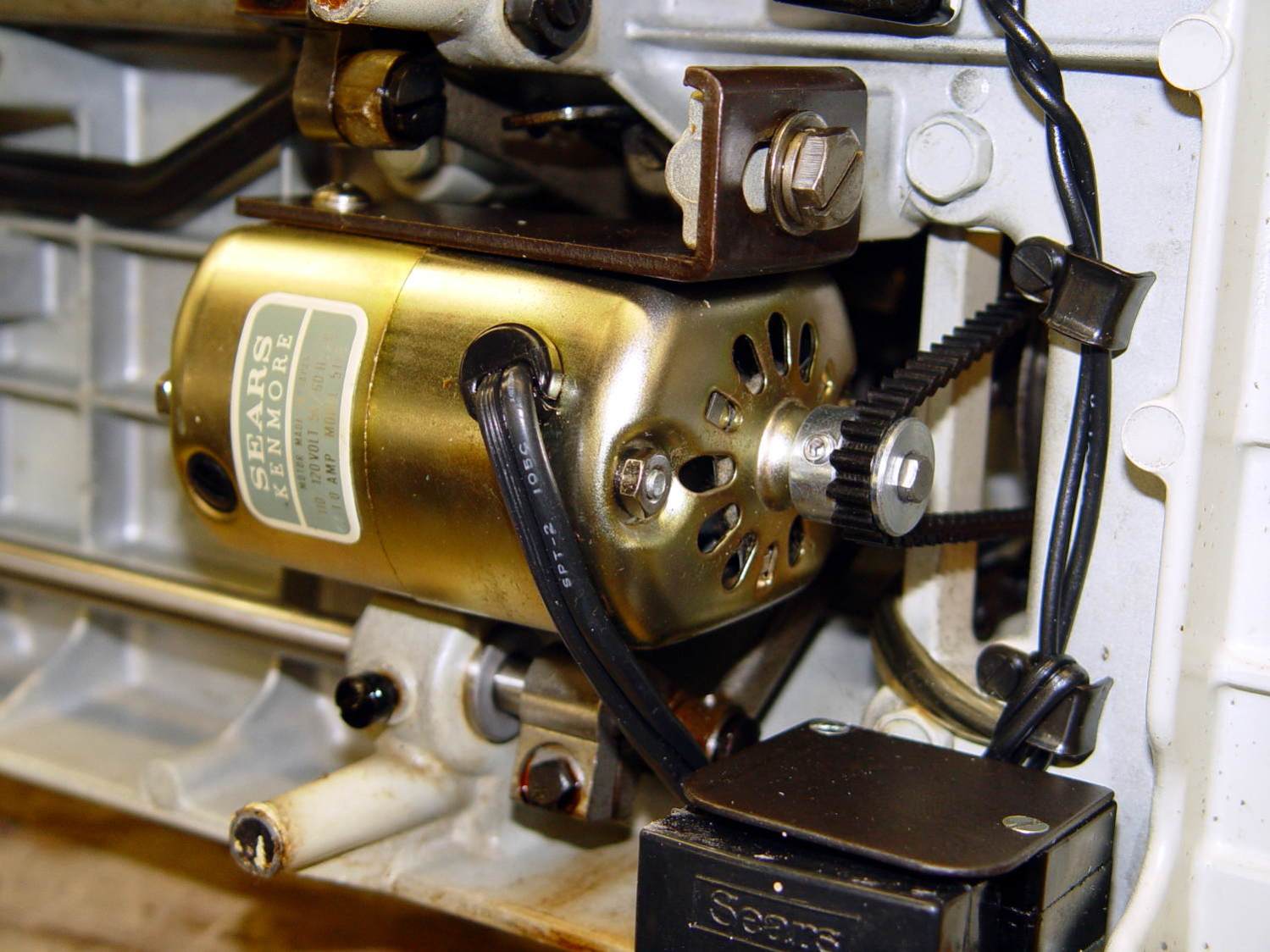 Kenmore 158 - AC drive motor - overview