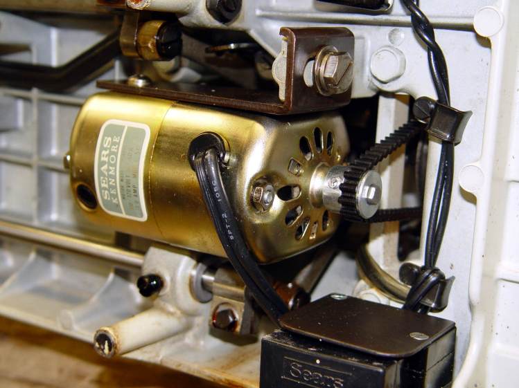 Kenmore 158 - AC drive motor - overview