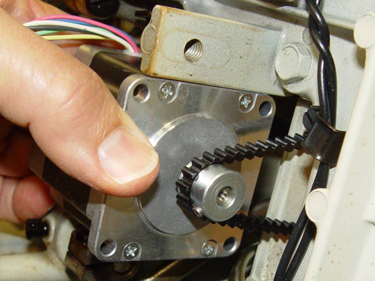 Kenmore 158 - NEMA 23 stepper - trial fit