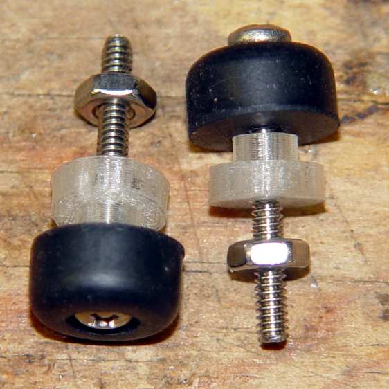 Kenmore 158 - pedal foot bushing - detail
