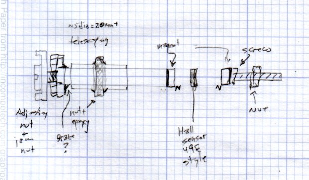Hall effect distance sensor - original doodle