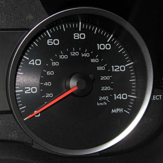 Subaru Forester - speedometer