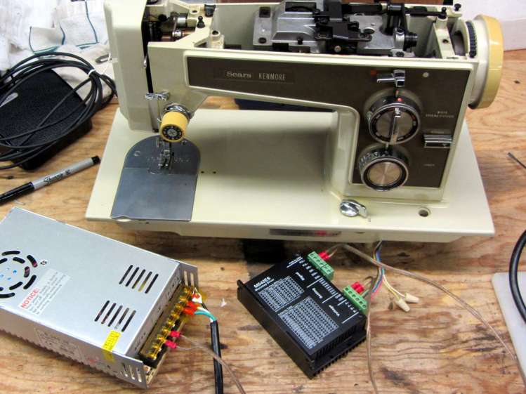 Kenmore 158 - NEMA 23 stepper test