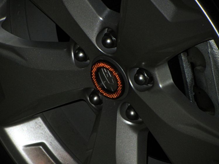 Forester wheel cover decoration - flash