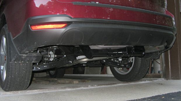 Forester trailer hitch - installed