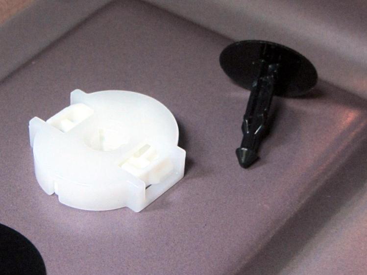 Forester cargo compartment foam block rivet and socket