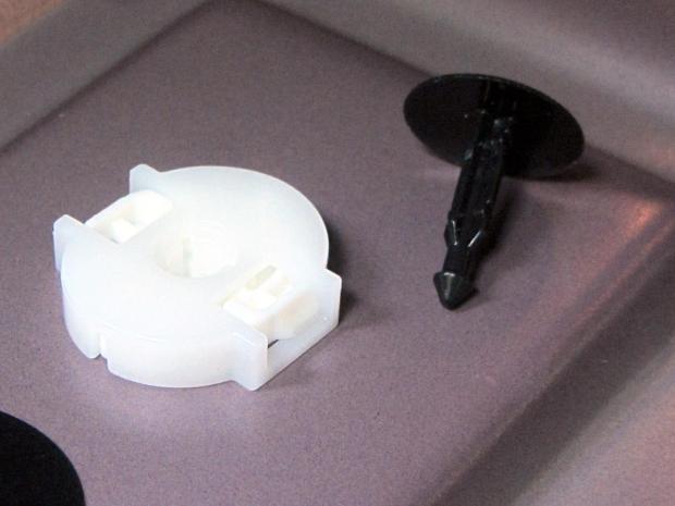 Forester cargo compartment foam block rivet and socket