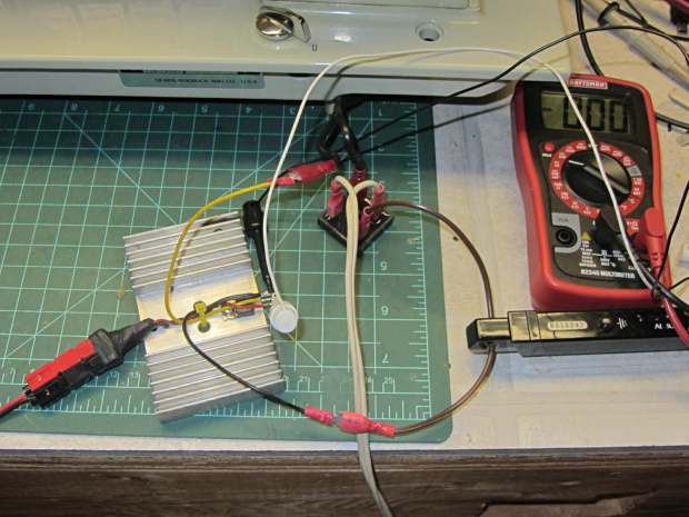 Kenmore 158 - FW bridge MOSFET test