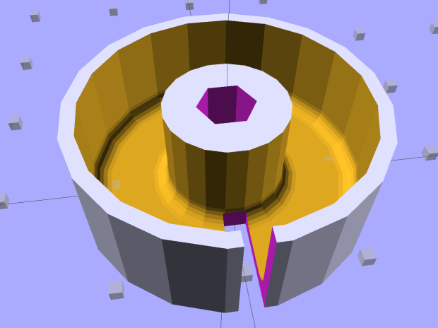 Toroid Mount - Build layout