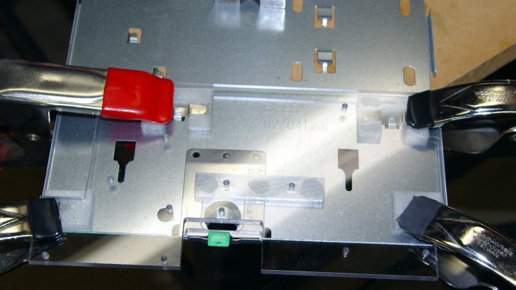 AC Chassis - gluing bracket blocks