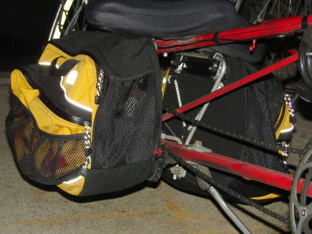 Arkel RT-40 bag on Tour Easy - front view