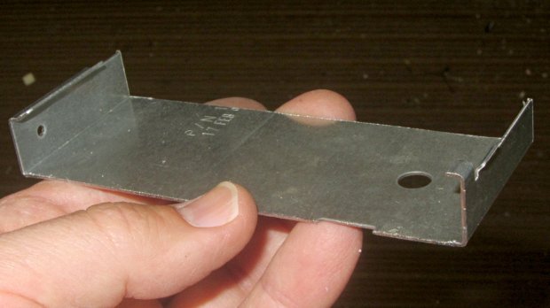 Dell drive bracket - second bandsaw pass