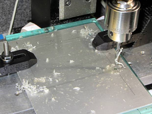 LV Interface Adapter Plate - drilling