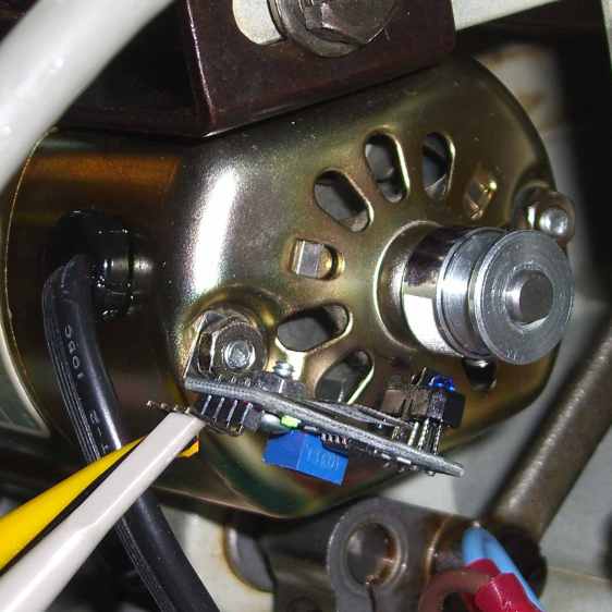 TCRT5000 sensor on motor