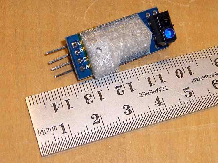 Shaft sensor mount - trial fit