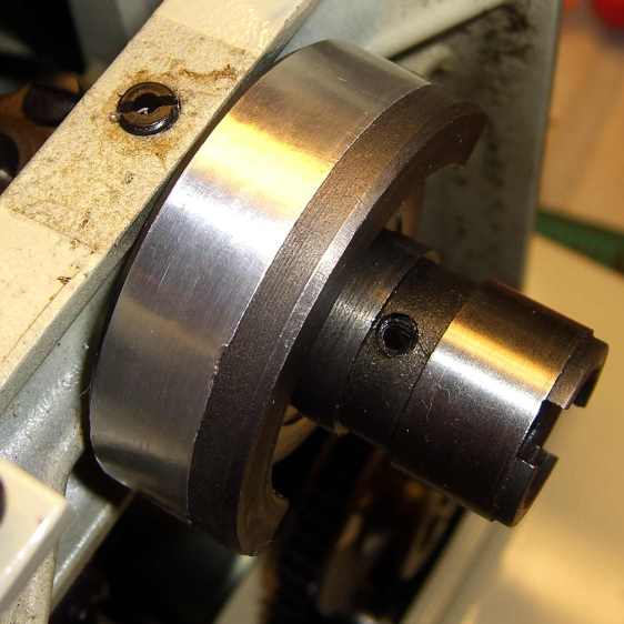 Kenmore 158 Shaft Counterweight - burnished steel tape