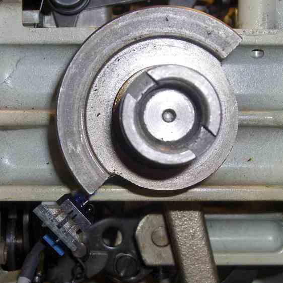 Kenmore 158 Shaft position sensor - end view