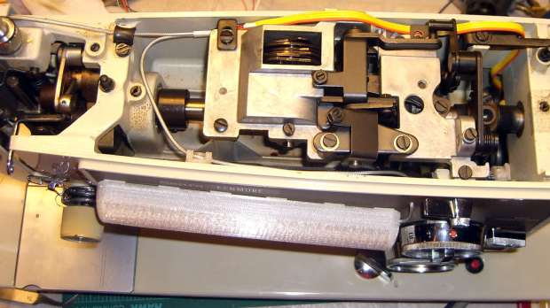 Kenmore 158 - LED strips - internal wire routing