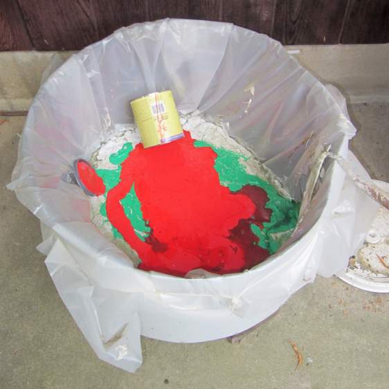 Paint drying tub