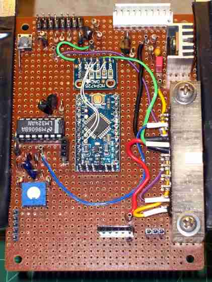 Low Voltage Interface Board - top view