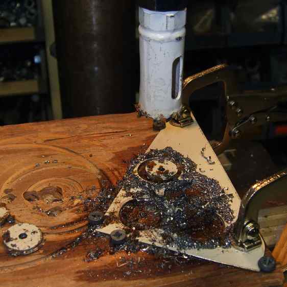 M2 Hotrod Platform - hole-sawing washers