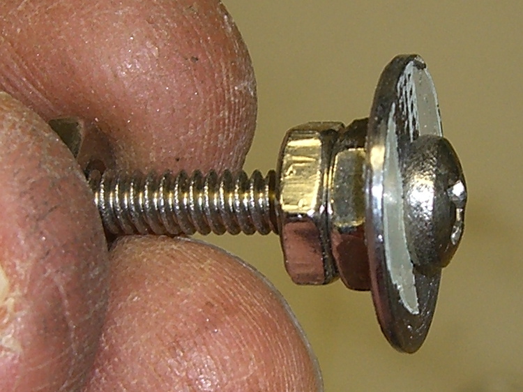 M2 Hotrod Platform - washer on mandrel