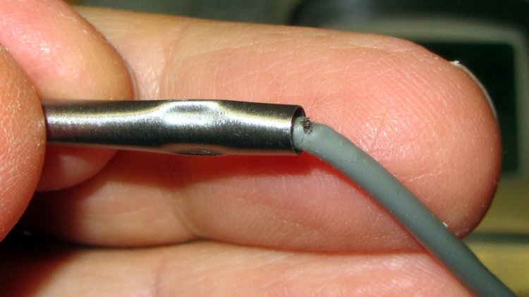 Kitchen thermometer - nicked probe wire