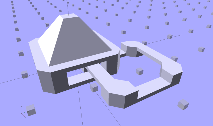 Chain Mail Armor - 4 sided