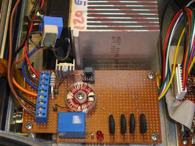 HV Interface - snubber and thermistors
