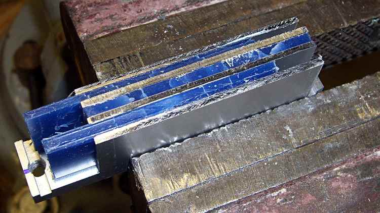 Heatsink - removing machinable wax