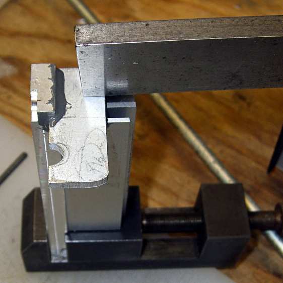 Heatsink - epoxying LED mount