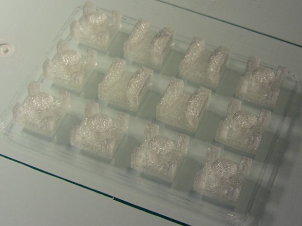 Cable clips - on platform
