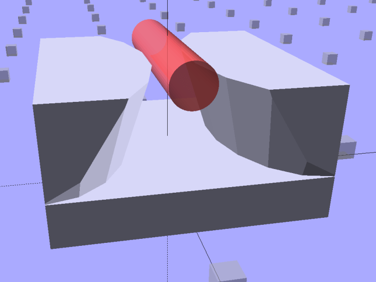 LED Cable Clip - rounded channel