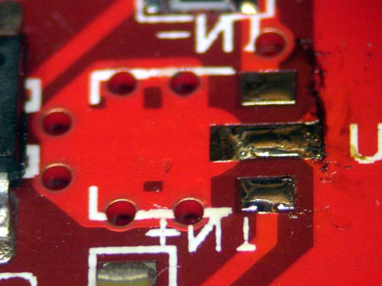 Boost Converter - 78L09 footprint