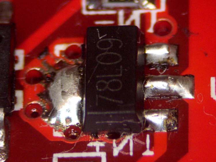 Boost Converter - scraped and soldered