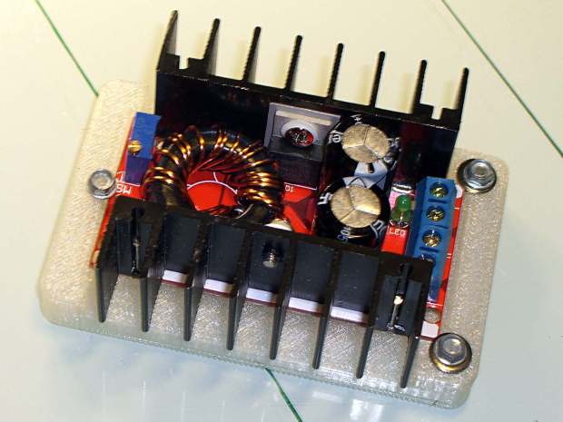 Boost converter in mount