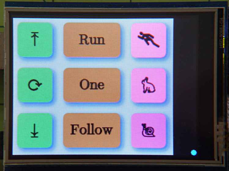 Adafruit TFT - heartbeat spot