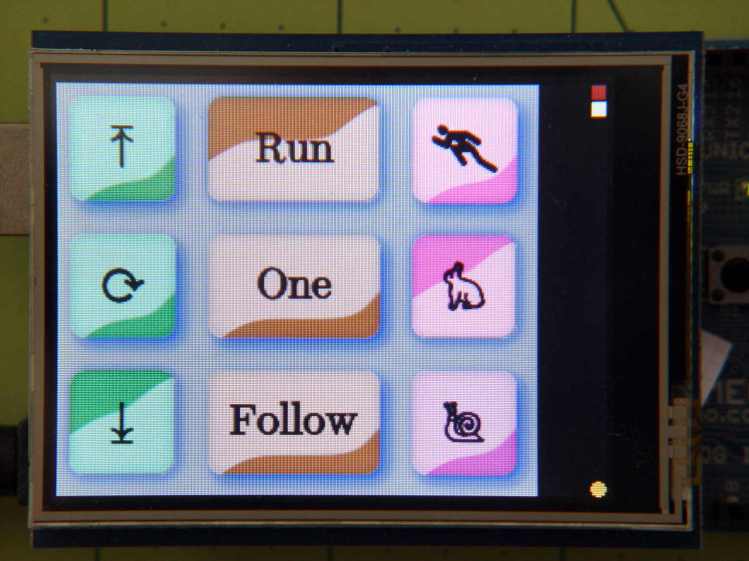 Kenmore 158 UI buttons - first pass