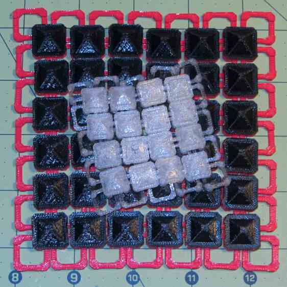 Square Armor - large vs small links