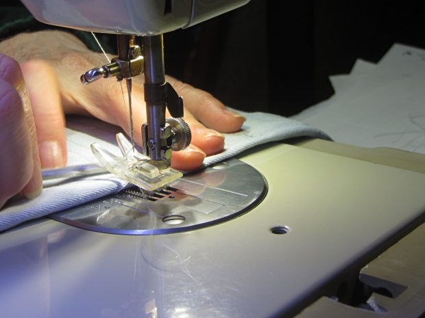 Kenmore 158 Crash Test Dummy - test stitching