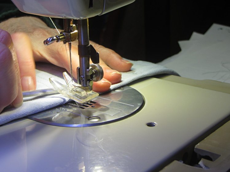 Kenmore 158 Crash Test Dummy - test stitching