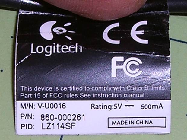 Logitech HD Webcam C510 - tag