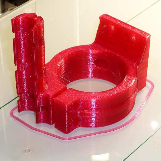 M2 Motor Mount - PETG on platform